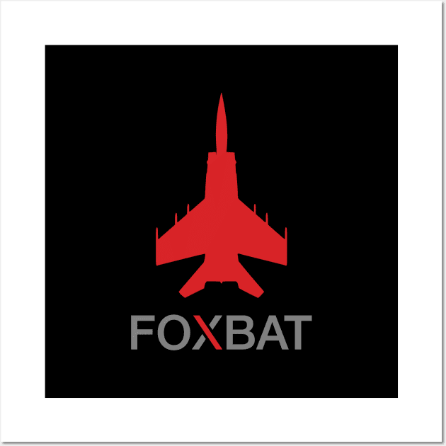 Mig-25 Foxbat Wall Art by Tailgunnerstudios